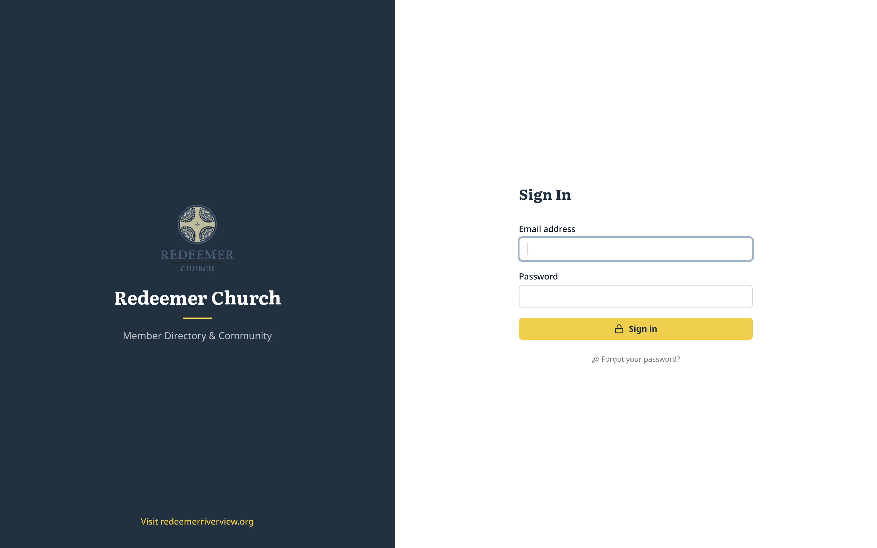 Redeemer Church Directory preview